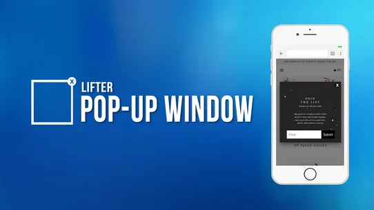 Lifter Pop‑Up Window screenshot