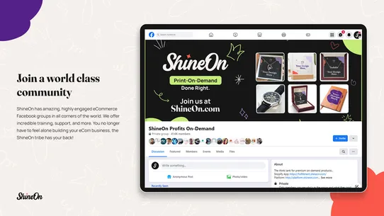 ShineOn: Print On Demand screenshot