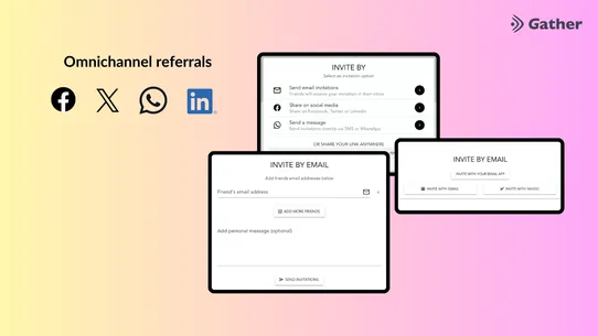 Gather: Refer a Friend screenshot