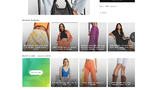 Relek Build‑the‑Look screenshot