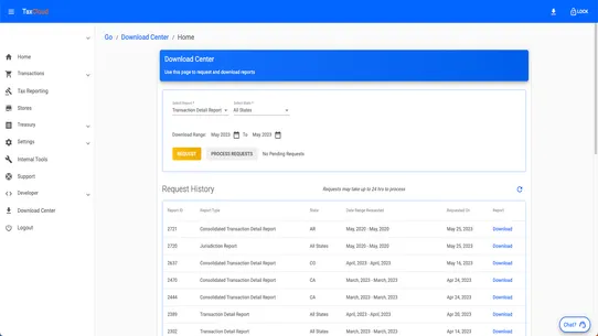 TaxCloud screenshot