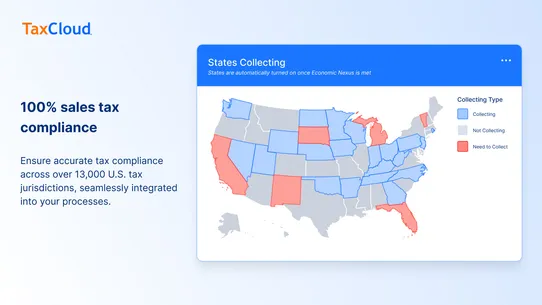 TaxCloud screenshot