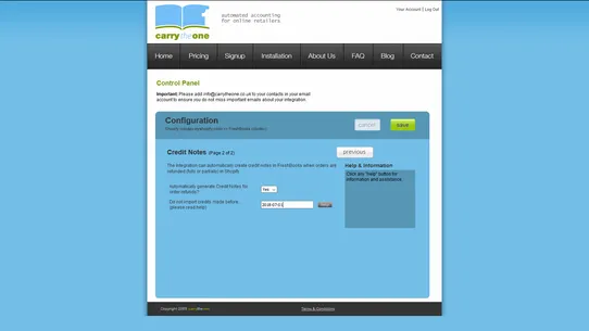 FreshBooks Link by CarryTheOne screenshot