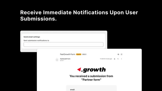 FastGrowth Forms screenshot