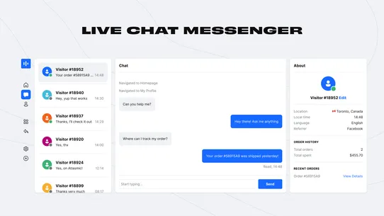 Atlasmic Live Chat &amp; Helpdesk screenshot