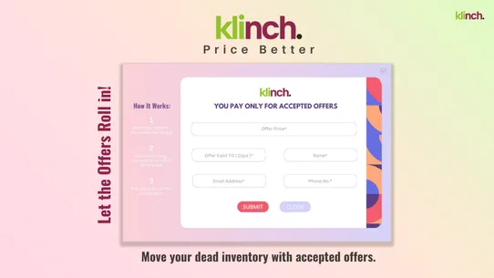 Klinch ‑ Make an offer screenshot