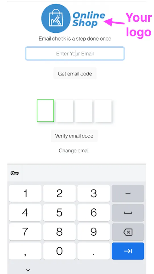 Logintap No Password Biometry screenshot