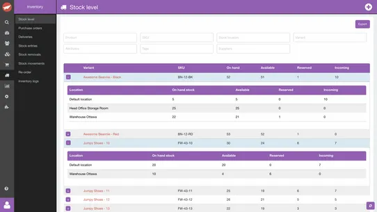 Erplain B2B Sales &amp; Inventory screenshot