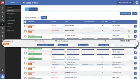 Erplain B2B Sales &amp; Inventory screenshot