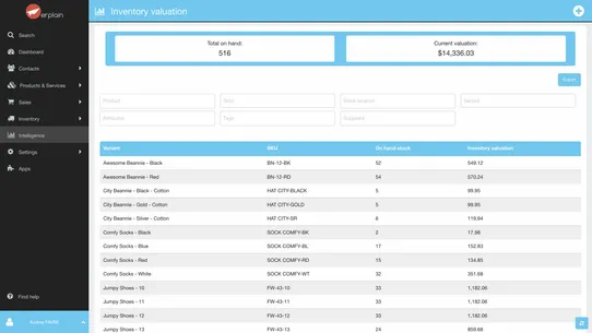 Erplain B2B Sales &amp; Inventory screenshot