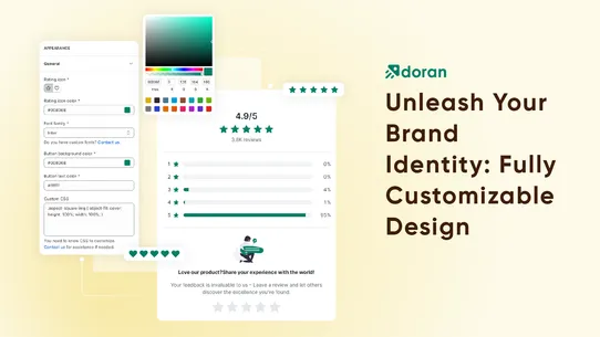 Doran Product Reviews App &amp; QA screenshot