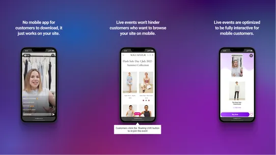 Reactive Live &amp; Shoppable Ads screenshot