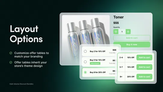 Hulk Volume Discount Bundles screenshot
