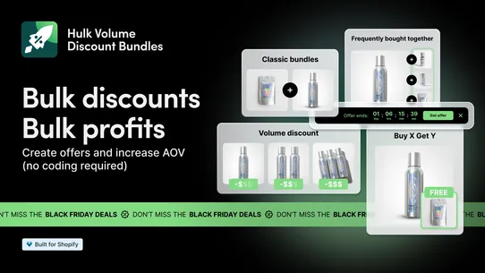 Hulk Volume Discount Bundles screenshot