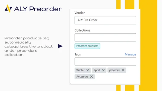 ALY Preorder screenshot