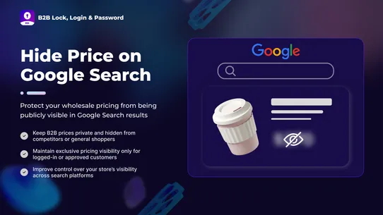 B: B2B Lock, Login &amp; Password screenshot