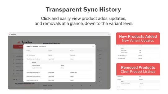 SyncPro – Locally Product Sync screenshot