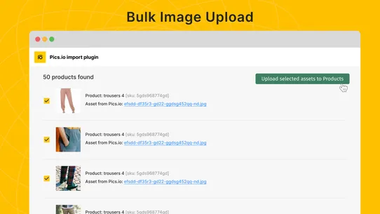 Picsio: Bulk Image Upload screenshot