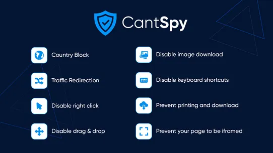 CantSpy ‑ Countries protection screenshot