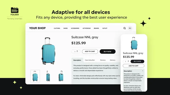 FOLDER ‑ Smart Product Tabs screenshot