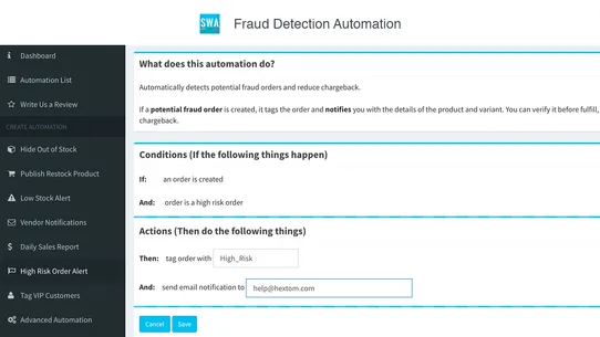 Hextom: Workflow Automation screenshot