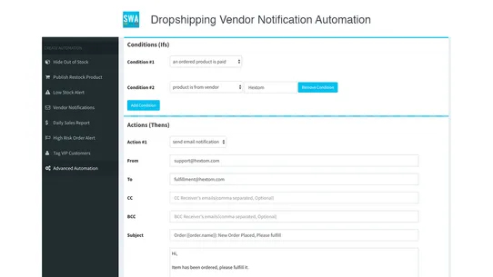 Hextom: Workflow Automation screenshot