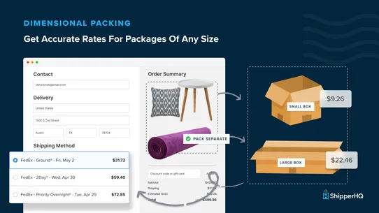 ShipperHQ: Shipping &amp; Checkout screenshot