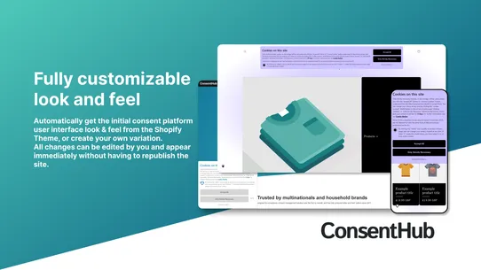 ConsentHub: Cookie Consent screenshot