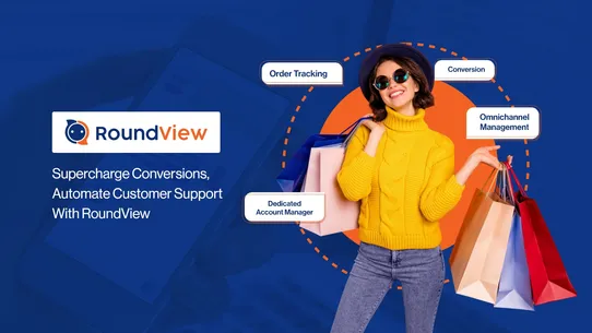 RoundView ‑Live chat + Chatbot screenshot