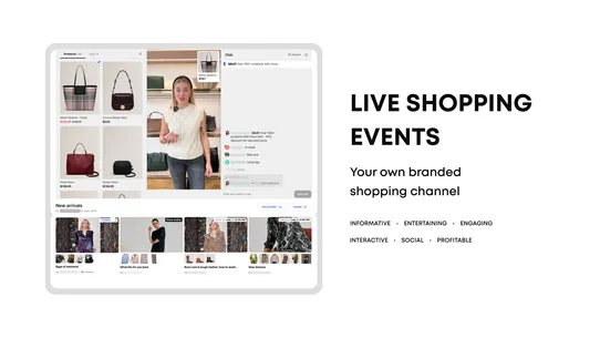 AI Live Chat &amp; Video Shopping screenshot