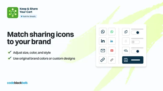 CBB Keep &amp; Share Your Cart screenshot
