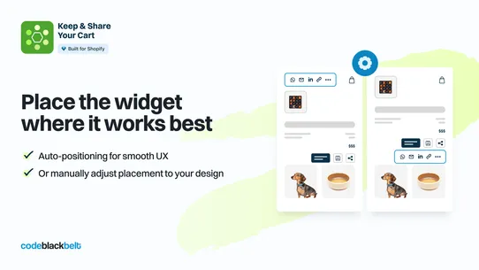 CBB Keep &amp; Share Your Cart screenshot