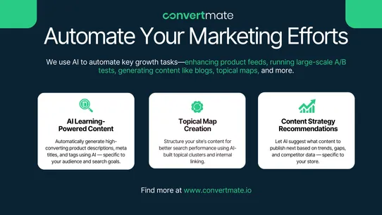 ConvertMate: SEO, Feeds &amp; CRO screenshot