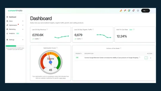 ConvertMate: SEO, Feeds &amp; CRO screenshot