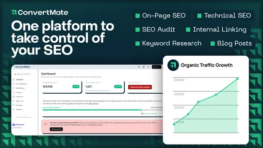 ConvertMate: AI SEO &amp; Feeds screenshot