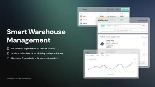 506 EasyScan SKU &amp; Barcode screenshot