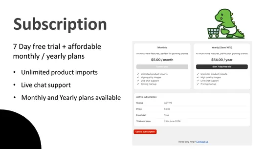 Shopazon Product Lister screenshot