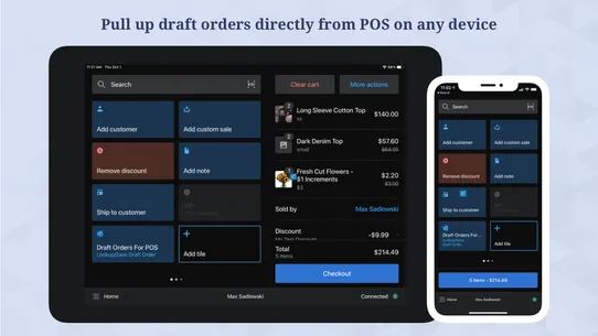 Draft Orders For POS screenshot