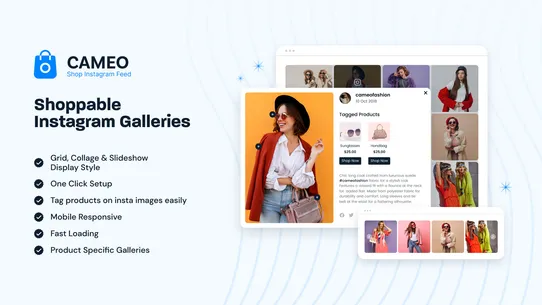 Cameo ‑ Instagram Shop Feed screenshot