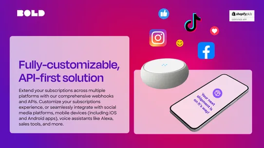 BOLD Subscriptions App screenshot