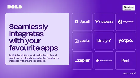 BOLD Subscriptions App screenshot