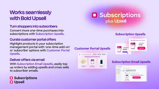 BOLD Subscriptions screenshot