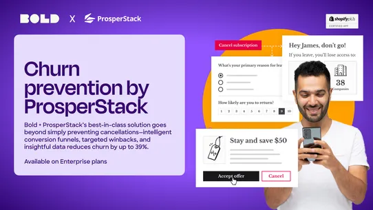 BOLD Subscriptions App screenshot