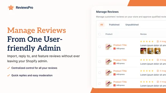 AI Product Reviews App &amp; UGC screenshot