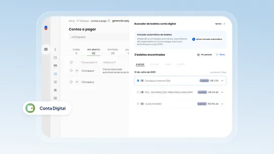 Sistema ERP da Olist screenshot
