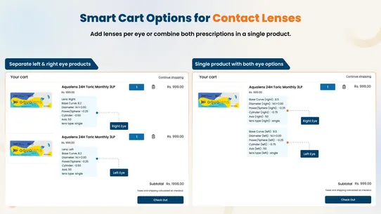 SB Prescription Eye Lens screenshot