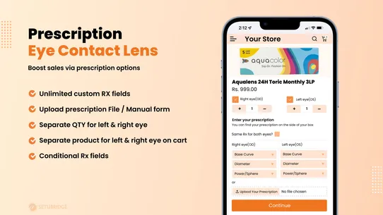 S: Prescription Eye Lens screenshot