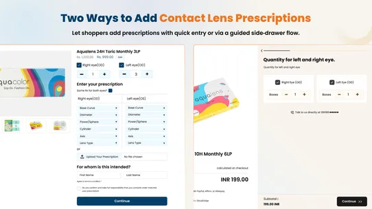 SB Prescription Eye Lens screenshot