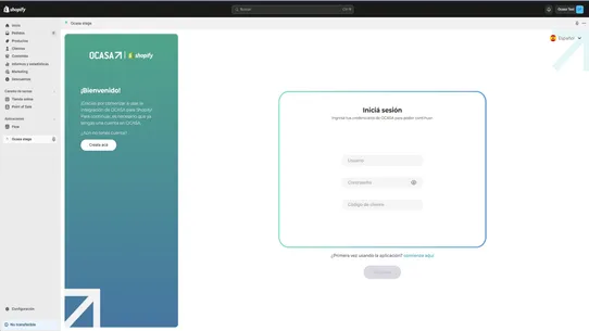 Ocasa screenshot