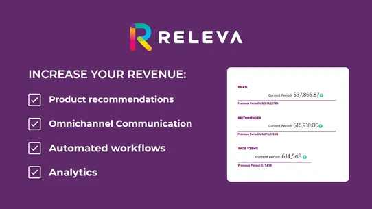 Releva ‑ AI growth automation screenshot